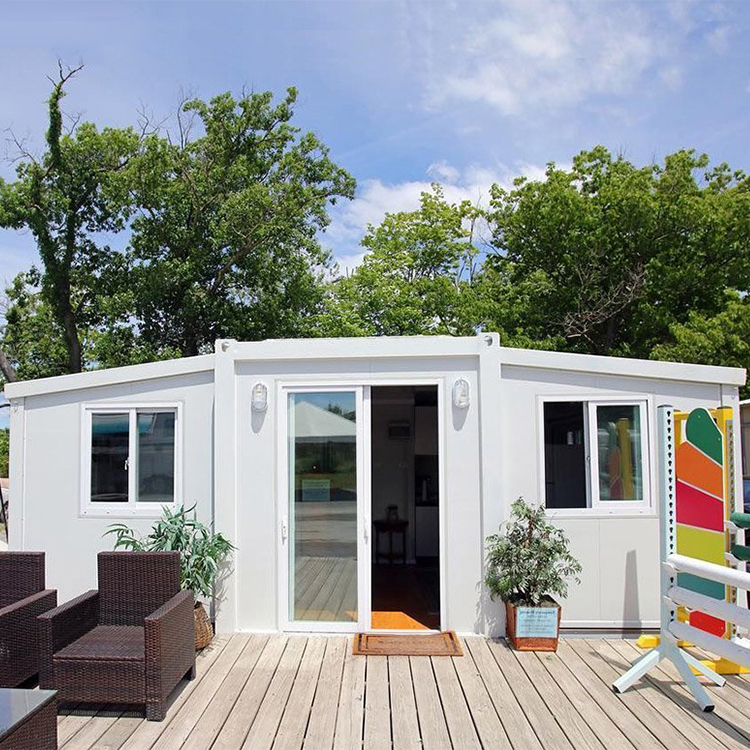 expandable container house with 2 bedroom