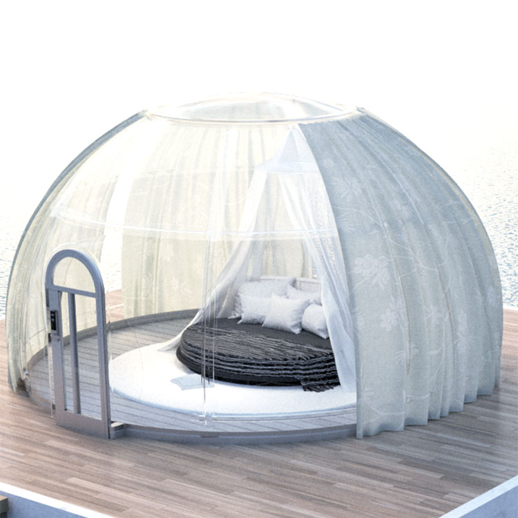 clear dome tent 