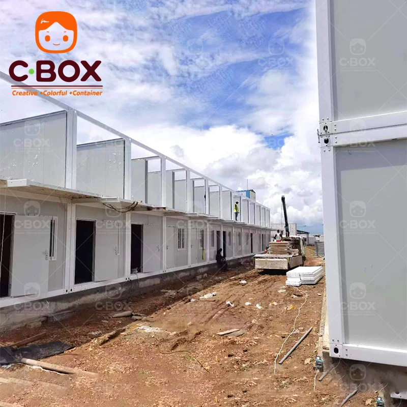 temporary housing container