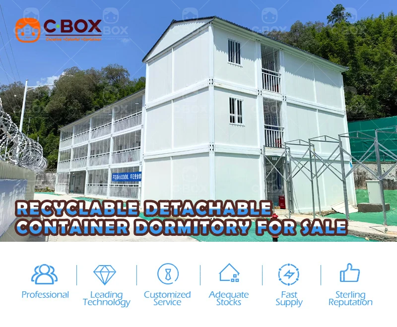 recyclable house for dormitory