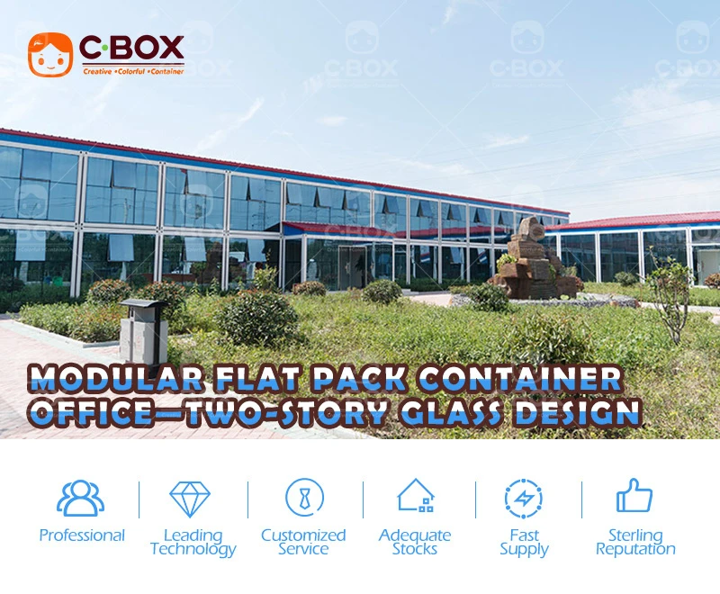 flat pack office containers