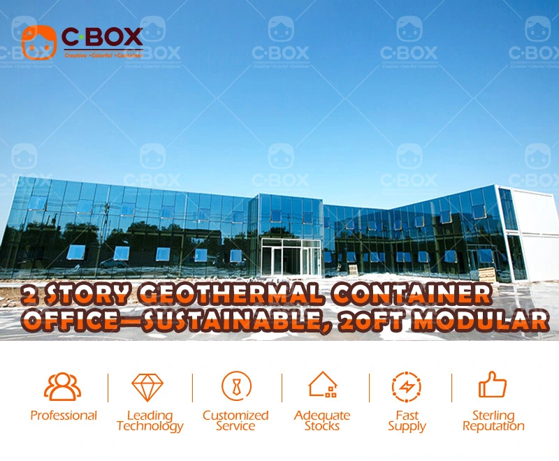 geothermal system container house