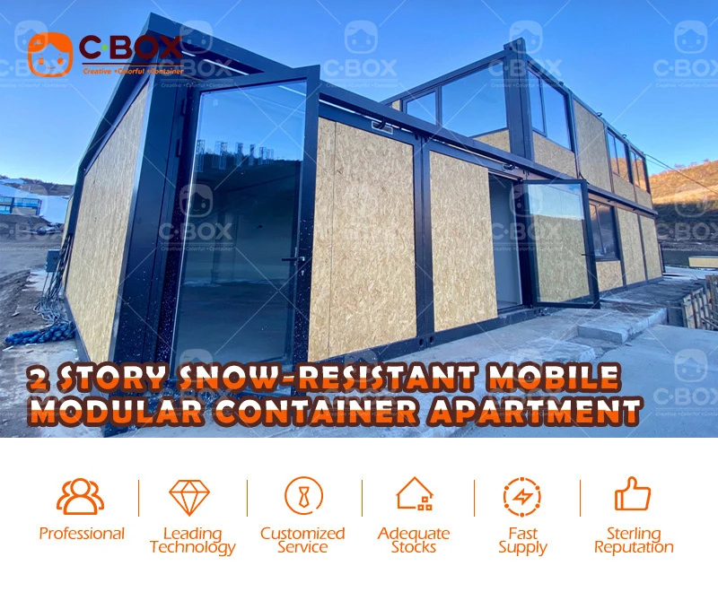 snow resistant container house