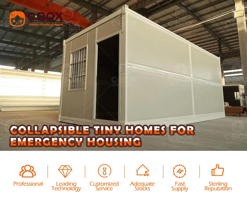 collapsible container building