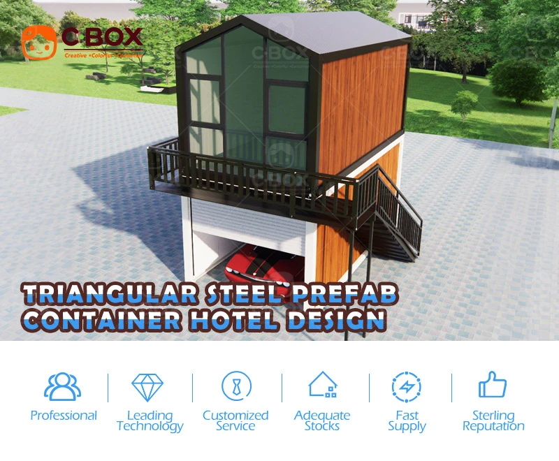 triangular metal container design