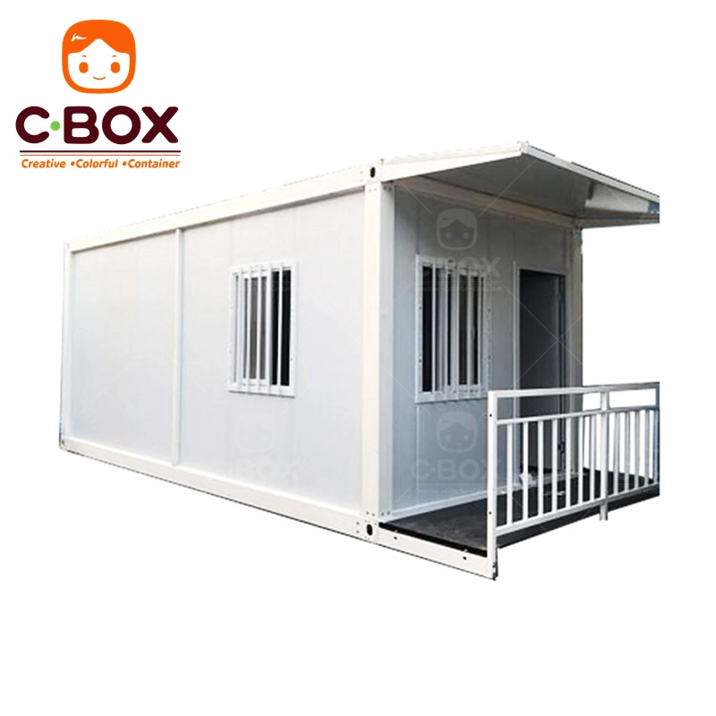 ‌modern pitch roof container home