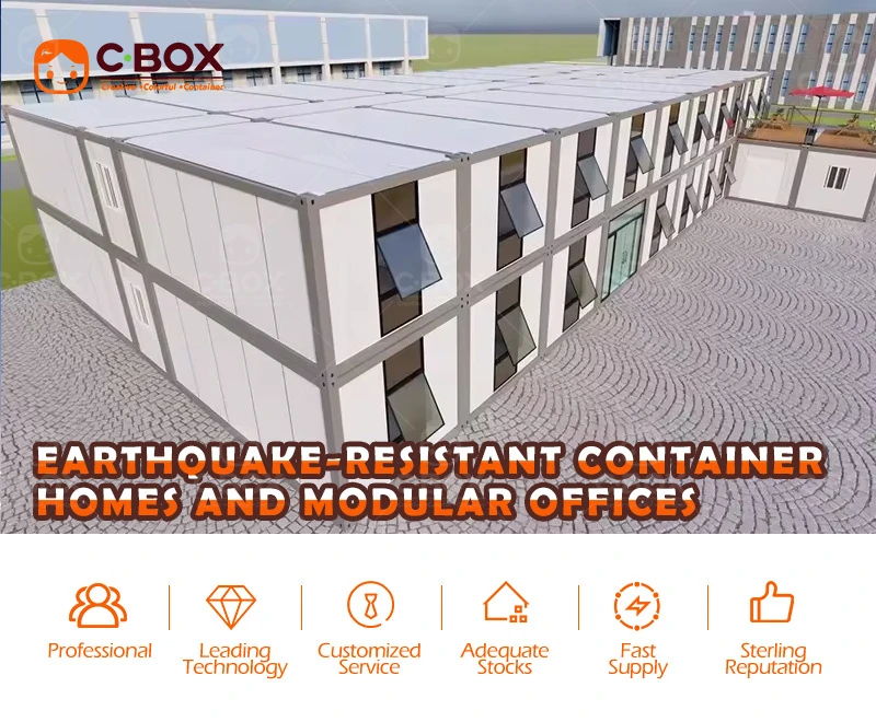 Earthquake resettlement container house
