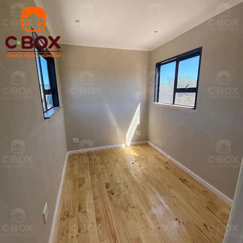 ‌modern pitch roof container home