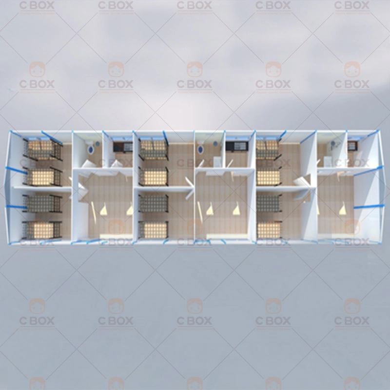 sandwich panel container house