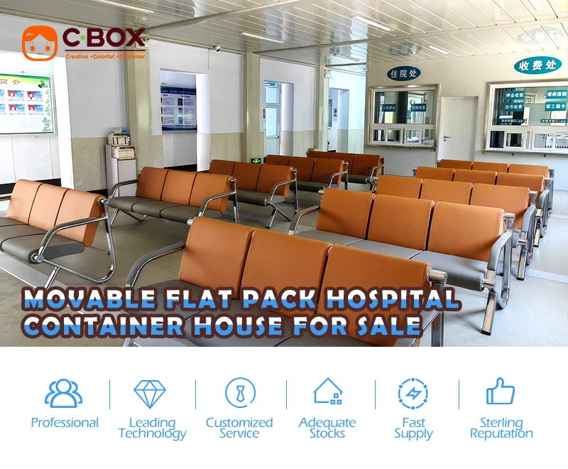 movable clinic container house