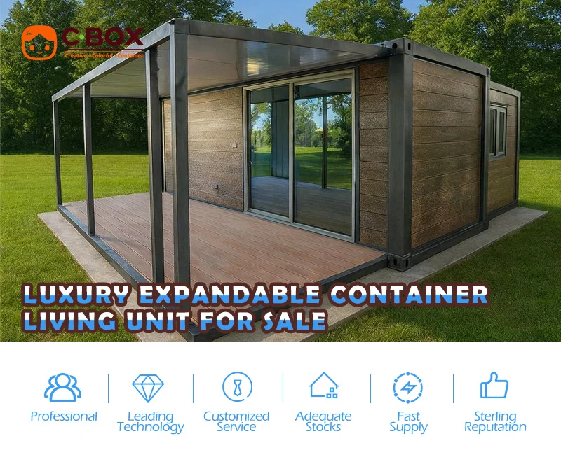 ‌expandable container living unit‌