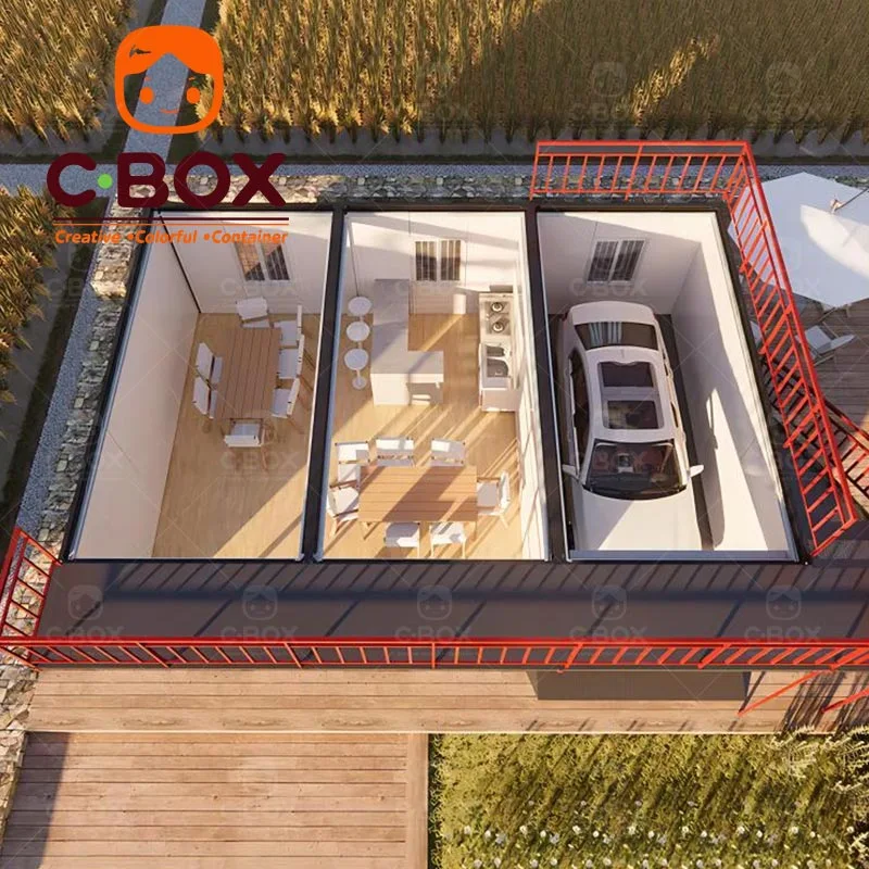 modern prefabricated container home