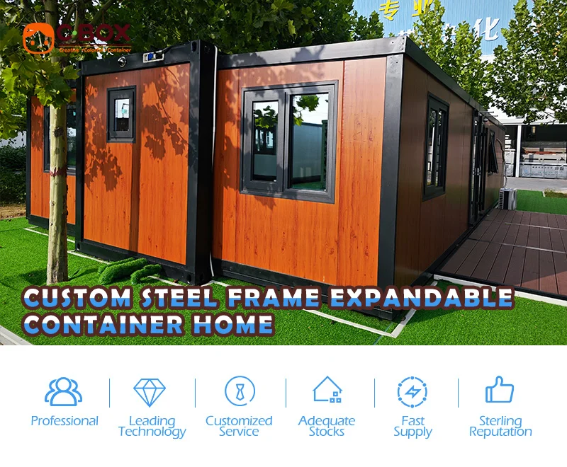 custom steel frame container