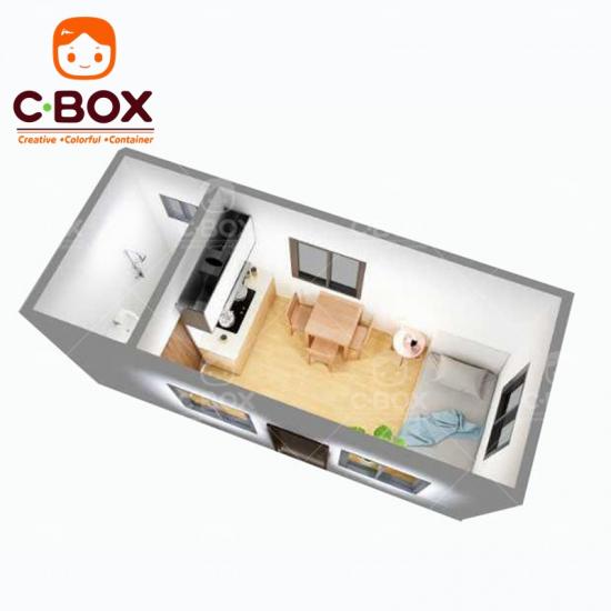 luxury prefab container house