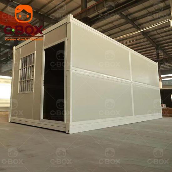 collapsible container building