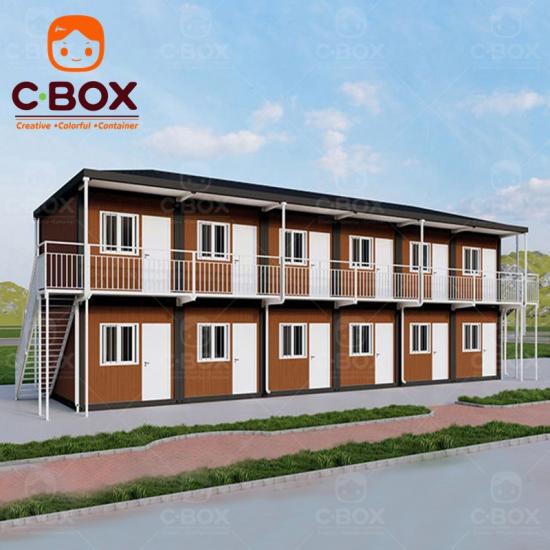 two story container house