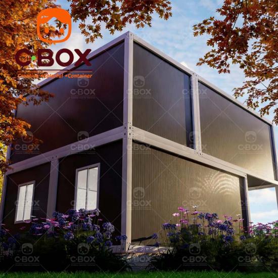 2 story container house design