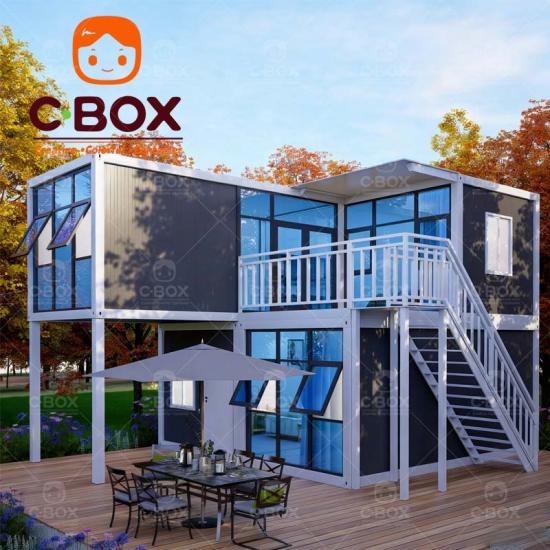 2 story container house design